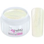 Ráj nehtů Barevný UV gel MERMAID White Bílý 5 ml – Sleviste.cz