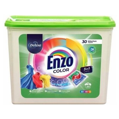 Deluxe Enzo Color kapsle na praní 30 PD – Zboží Mobilmania
