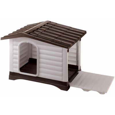 Ferplast Psí bouda plast 59 x 75 x 53 cm – Sleviste.cz