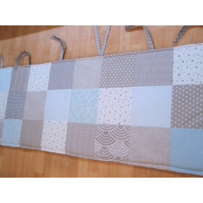 Pro útulný domov kapsář modrý patchwork za postel – Zboží Dáma