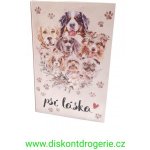 Bohemia Gifts Psí láska sprchový gel 200 ml + šampon na vlasy 200 ml kniha dárková sada – Hledejceny.cz