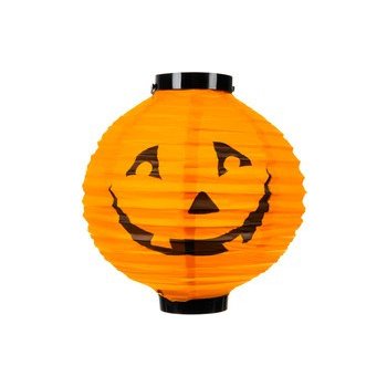 Malatec 20162 Lampion Halloween svítící dýně LED 20 cm