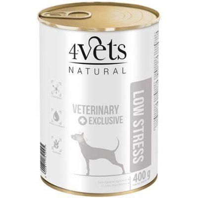 4Vets Natural Veterinary Exclusive LOW STRESS 400 g – Zbozi.Blesk.cz