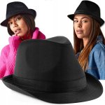 Beechfield klobouk fedora černý – Zboží Dáma