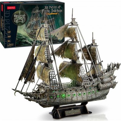 CubicFun 3D puzzle svítící Flying dutchman 360 ks – Zboží Mobilmania