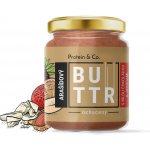 Protein&Co Arašídový krém s bílou čokoládou a jahodami 330 g – Zboží Dáma