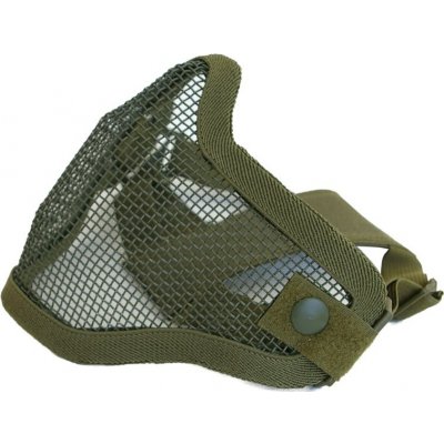 ASG Face protector mřížkový, zelený – Zboží Mobilmania