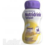 NUTRIDRINK COMPACT S PŘÍCHUTÍ BANÁNOVOU POR SOL 4X125ML – Hledejceny.cz
