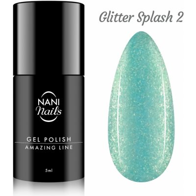 NANI gel lak Amazing Line Glitter Splash 5 ml – Zboží Mobilmania