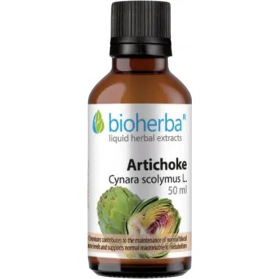 Bioherba Artyčok (Cynara scolymus L.) kapky tinktura 50 ml – Hledejceny.cz