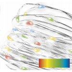 EMOS LED vánoční nano řetěz 1,9 m 2x AA vnitřní studená bílá časovač – Sleviste.cz