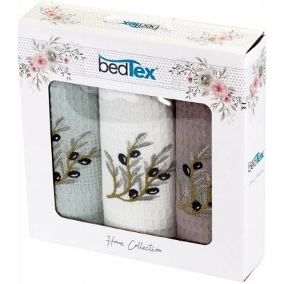 BedTex OLIVOVÁ RATOLEST 40 x 60 cm 3 ks – Zboží Dáma