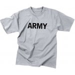 T shirt junior s nápisem ARMY ŠEDÉ – Zbozi.Blesk.cz