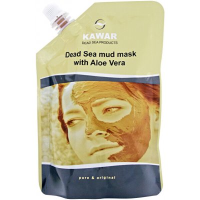 Kawar Pleťová maska s minerály z Mrtvého moře a s výtažky z Aloe vera 250 g – Zboží Mobilmania