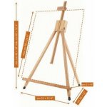 Stolní malířský stojan Tripod Mabef M/15 – Zboží Mobilmania