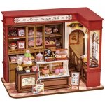 ROBOTIME Rolife DIY 3D dřevěné puzzle Cukrárna 242 ks – Sleviste.cz