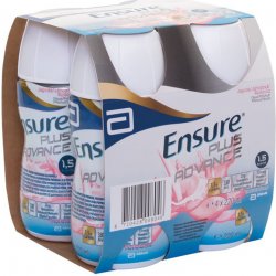 ENSURE PLUS ADVANCE JAHODOVÁ PŘÍCHUŤ POR SOL 4X220ML