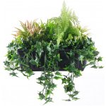 Umělé rostliny mix v truhlíku - venkovní, 65cm – Zboží Dáma