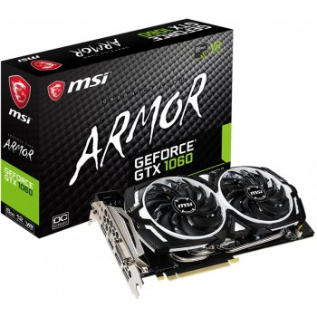 MSI GeForce GTX 1060 ARMOR 6GD5X OC