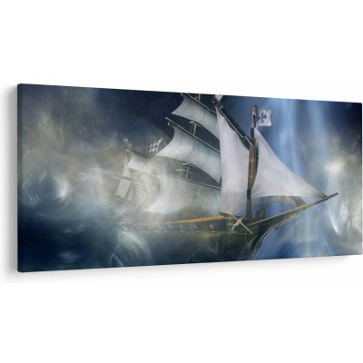 Obraz - Loď duchů, jednodílný 250x125 cm – Hledejceny.cz
