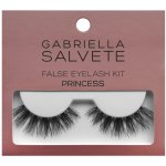 Gabriella Salvete False Eyelashes Princess dámské umělé řasy 1 pár + lepidlo na řasy 1 g – Zboží Mobilmania