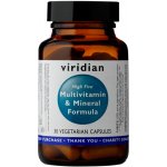 Viridian High Five Multivitamin a Mineral Formula Multivitamín na stres a pro celkovou odolnost 120 kapslí – Hledejceny.cz