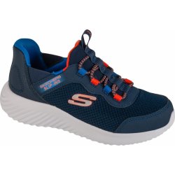 Skechers slip-ins bounder - brisk-burst 403822l-nvbl tmavě modré