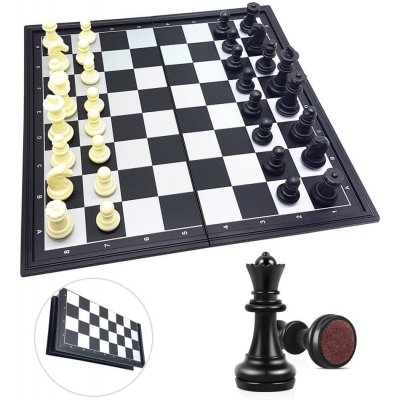 Stolní hra Lexibook Magnetické skládací šachy 32 cm (3380743089430) – Zbozi.Blesk.cz