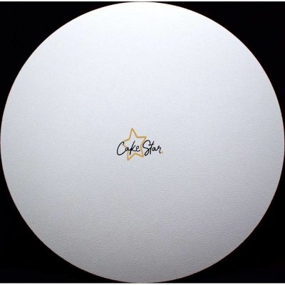 Cake Star Podložka pod dort pevná dřevovláknitá bílá kruh 32 cm (1 ks) - dortis – Zbozi.Blesk.cz