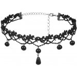 Choker Fashion Jewerly Krajkový Elegantní Krásná a sexy Black Lace 2780 – Zbozi.Blesk.cz