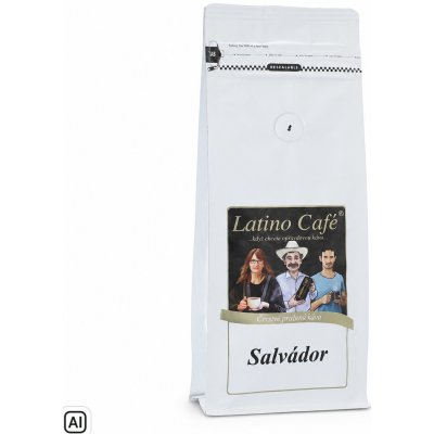 Latino Café ® Káva Salvador čerstvě pražená 100% arabica zrnková 1 kg – Hledejceny.cz