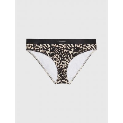 Calvin Klein dámské plavkové kalhotky KW0KW02490 0GM vzor leopard – Zboží Mobilmania