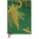 Olive Fairy Lang's Fairy Books Midi Unlined Softcover Flexi Journal Elastic Band Closure