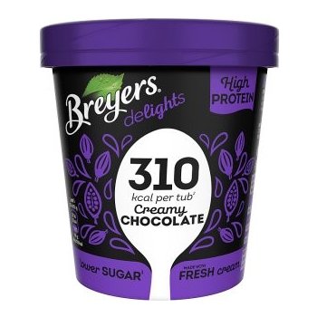 Breyers Delights Creamy Chocolate proteinová zmrzlina v kelímku 500 ml