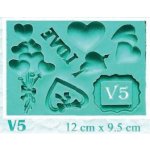 Silikonová forma srdce - Galias Moulds – Hledejceny.cz