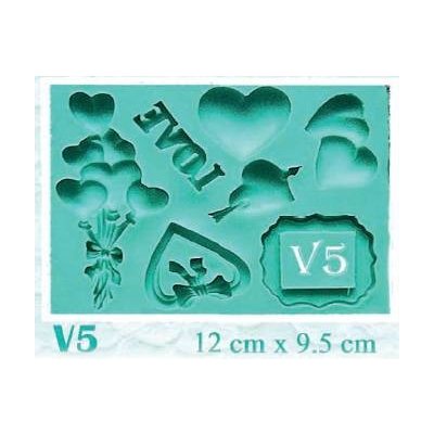 Silikonová forma srdce - Galias Moulds – Hledejceny.cz