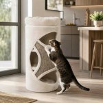 Trixie Škrábací válec pro kočky TOWER GRACIA 38 x 85 cm – Hledejceny.cz