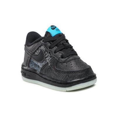 Nike Force 1 DN1436 001 Black Black Lt Blue Fury – Hledejceny.cz