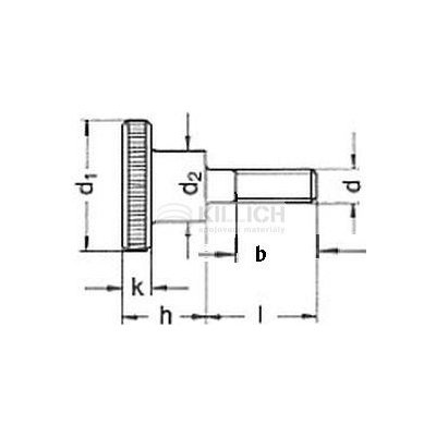 šroub M6x16 ZINEK 5.8 rýhovaná hlava DIN 464 – HobbyKompas.cz