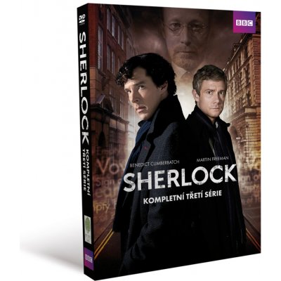 Sherlock - 3. série DVD – Zbozi.Blesk.cz