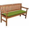 Polstr, sedák a poduška Doppler HIT UNI 7836 na 3-místnou lavici zelená 150 x 45 x 5 cm