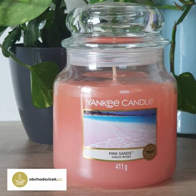 Yankee Candle Pink Sands 411 g – Zboží Mobilmania