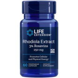 Life Extension Rhodiola Extract 60 ks kapslí 250 mg