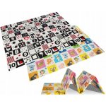 Bocioland Skládací pěnová podložka oboustranná Happy day – Zboží Dáma