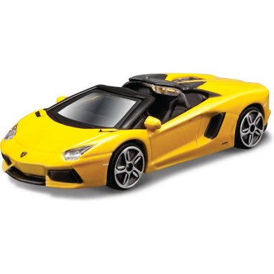 Bburago Lamborghini Aventador LP 700 4 Roadster žlutá 1:43 – Zbozi.Blesk.cz