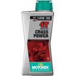 Motorex Cross Power 4T 10W-50 1 l – Hledejceny.cz
