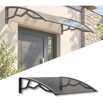 Artplast vchodová stříška HARD TOP 80 x 100 cm kouřová – Hledejceny.cz
