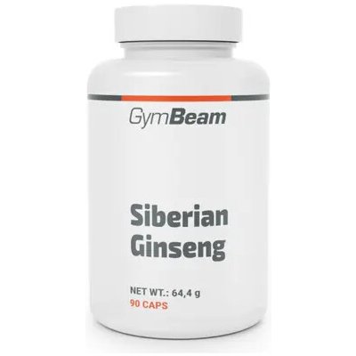 GymBeam Extrakt ze sibiřského ženšenu 90 kapslí – Hledejceny.cz
