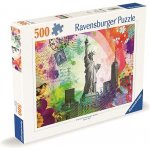 RAVENSBURGER Pohlednice z New Yorku 500 dílků – Zboží Dáma