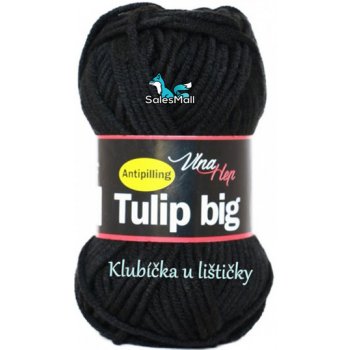 Vlna-Hep Vlna Hep příze Tulip Big 4001 - černá